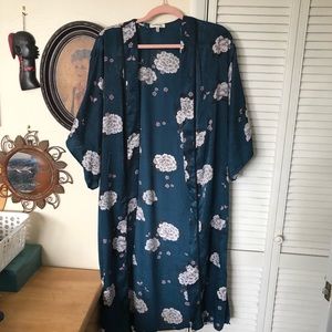 green floral kimono 🖤✨🌿🌙🌱🕯